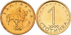 World Coins - Coin, Bulgaria, Stotinka, 2000, , Aluminum-Bronze, KM:237