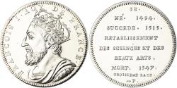 World Coins - France, Medal, Les Rois de France, François Ier, History, , Nickel