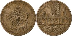 World Coins - France, 10 Francs, Mathieu, 1985, Pessac, Copper-nickel Aluminium,