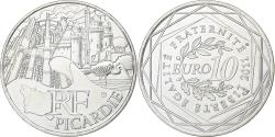 World Coins - France, 10 Euro, 2011, Picardie, Paris, Silver, , KM:1745