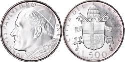 World Coins - Coin, VATICAN CITY, John Paul II, 500 Lire, 1980, FDC.AN 2, , Silver