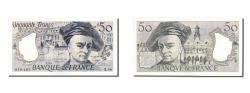 World Coins - Banknote, France, 50 Francs, 50 F 1976-1992 ''Quentin de La Tour'', 1986