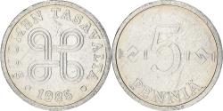 World Coins - Coin, Finland, 5 Pennia, 1985, , Aluminum, KM:45a