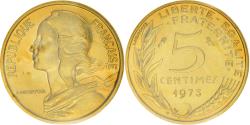 World Coins - Coin, France, Marianne, 5 Centimes, 1973, Paris, FDC,
