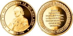 World Coins - France, Medal, Louis XV, Dit Le Bien Aimé, History, , Vermeil