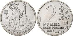 World Coins - Russia, 2 Roubles, Sevastopol, 2017, Moscow, Nickel plated steel,
