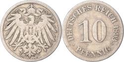 World Coins - Coin, GERMANY - EMPIRE, 10 Pfennig, 1893