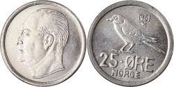 World Coins - Coin, Norway, Olav V, 25 Öre, 1961, , Copper-nickel, KM:407