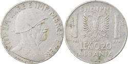 World Coins - Coin, Albania, Vittorio Emanuele III, 0.20 Lek, 1941, Rome, , Stainless