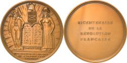 World Coins - France, Medal, Révolution Française, Déclaration des Droits de l'Homme