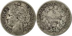 World Coins - Coin, France, Cérès, 2 Francs, 1871, Paris, , Silver, KM:817.1