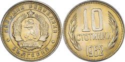 World Coins - Coin, Bulgaria, 10 Stotinki, 1962, , Nickel-brass, KM:62