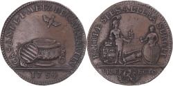 World Coins - France, Token, Lorraine, Metz, Caumartin de Saint-Ange, intendant, 1754