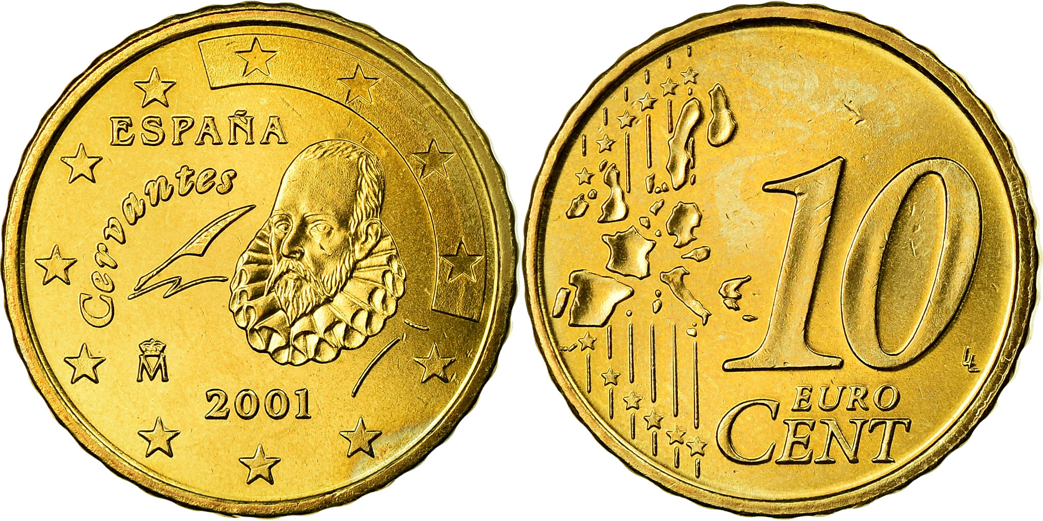 2001年 ユーロ 10セント 硬貨 10セント硬貨 オーストラリア