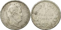 World Coins - Coin, France, Louis-Philippe, 5 Francs, 1831, Paris, , Silver