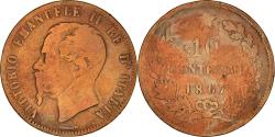 World Coins - Coin, Italy, Vittorio Emanuele II, 10 Centesimi, 1867, Birmingham,