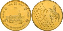 World Coins - Monaco, Medal, Essai 20 cents, 2005, , Bi-Metallic