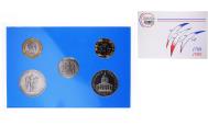 World Coins - Coin, France, Coffret Folon 1 fr. à 100 frs., 1989, MDP, FDC, 747/3000