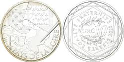World Coins - France, 10 Euro, 2010, Paris, Pays De La Loire, , Silver, KM:1665