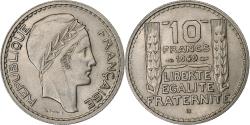World Coins - France, 10 Francs, Turin, 1949, Beaumont - Le Roger, Copper-nickel,