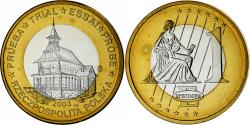 World Coins - Poland, Euro, Fantasy euro patterns, Essai-Trial, 2003, Bi-Metallic,