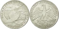 World Coins - Coin, GERMANY - FEDERAL REPUBLIC, 10 Mark, 1972, Munich, , Silver