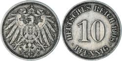 World Coins - Coin, Germany, 10 Pfennig, 1908