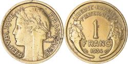World Coins - Coin, France, Morlon, Franc, 1934, , Aluminum-Bronze, KM:885