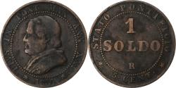 World Coins - ITALIAN STATES, PAPAL STATES, Pius IX, Soldo, 5 Centesimi, 1867, Rome, Copper