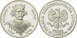 World Coins - Coin, Poland, 200 Zlotych, 1981, Warsaw, , Silver, KM:125