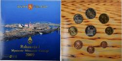 World Coins - Finland, 1 c. to 2€ + token, BU, 2009, Vantaa,