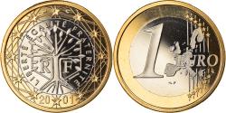 World Coins - France, Euro, 2001, Paris, Proof, , Bi-Metallic, Gadoury:7, KM:1288