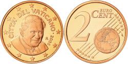 World Coins - VATICAN CITY, 2 Euro Cent, 2008, Proof, , Copper Plated Steel, KM:376