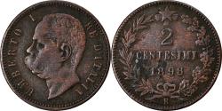 World Coins - Coin, Italy, Umberto I, 2 Centesimi, 1898, Rome, , Copper, KM:30