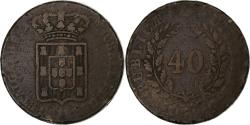 World Coins - Portugal, Miguel, 40 Reis, Pataco, 1832, Lisbon, Bronze, , KM:391
