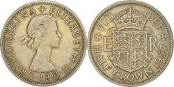 World Coins - Coin, Great Britain, Elizabeth II, 1/2 Crown, 1957, , Copper-nickel