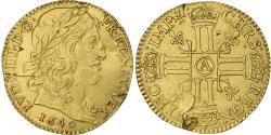 World Coins - France, Louis XIII, Double louis d'or à la croisette, 1640, Paris, Gold