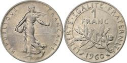 World Coins - France, Franc, Semeuse, 1960, Paris, Nickel, , Gadoury:474, KM:925.1