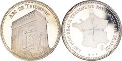 World Coins - France, Medal, Paris - L'Arc de Triomphe, Patrimoine, , Copper-nickel