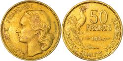 World Coins - Coin, France, Guiraud, 50 Francs, 1954, Paris, , Aluminum-Bronze