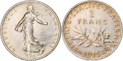 World Coins - France, Franc, Semeuse, 1916, Paris, Silver, , Gadoury:467, KM:844.1