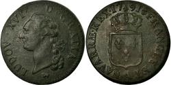 World Coins - Coin, France, Louis XVI, Sol ou sou, Sol, 1791, Paris, , Copper