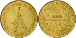World Coins - France, Token, Touristic token, Paris - Office de Tourisme, 2001, Monnaie de