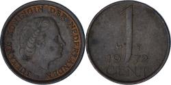 World Coins - Netherlands, Cent, 1972