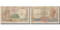 World Coins - France, 50 Francs, Cérès, 1935, 1935-01-17, VG(8-10), Fayette:17.3, KM:81