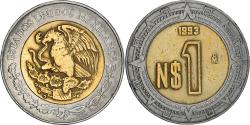 World Coins - Coin, Mexico, Nuevo Peso, 1993, Mexico City, , Bi-Metallic, KM:550