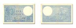 World Coins - France, 10 Francs, 10 F 1916-1942 ''Minerve'', 1937, KM #73e, 1937-02-25,...