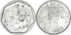 World Coins - Venezuela, 10 Bolívares, 1998