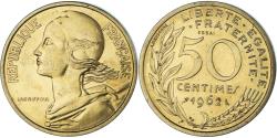 World Coins - Coin, France, Marianne, 50 Centimes, 1962, Paris, ESSAI,
