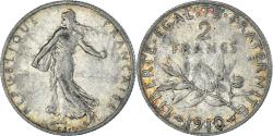World Coins - Coin, France, Semeuse, 2 Francs, 1910, Paris, , Silver, KM:845.1
